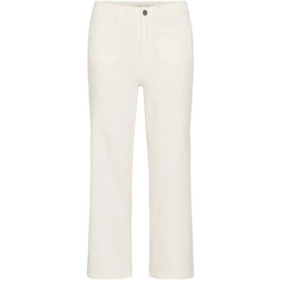 Kaffe Kabrook Cropped Hw Jeans 32 CHALK 32 Kaffe Kabrook Cropped Hw Jeans 32 CHALK 32