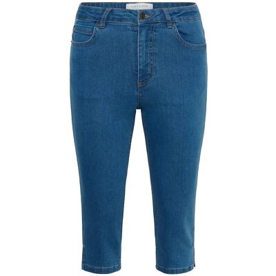 Kaffe Kavilma Capri Jeans 44 MEDIUM BLUE DENIM 44 Kaffe Kavilma Capri Jeans 44 MEDIUM BLUE DENIM 44