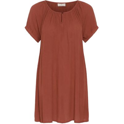 Kaffe Amber Ss Tunic 34 HENNA 34 Kaffe Amber Ss Tunic 34 HENNA 34