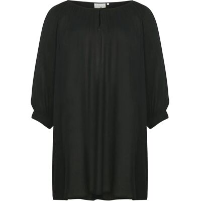 Kaffe Curve Kcami 3/4 Sl Tunic 46 BLACK DEEP 46 Kaffe Curve Kcami 3/4 Sl Tunic 46 BLACK DEEP 46