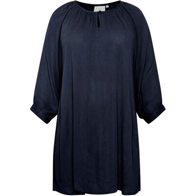 Kaffe Curve Kcami 3/4 Sl Tunic 44 MIDNIGHT MARINE 44 Kaffe Curve Kcami 3/4 Sl Tunic 44 MIDNIGHT MARINE 44