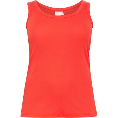 Kaffe Curve Kccarina Tank Top S GRENADINE S Kaffe Curve Kccarina Tank Top S GRENADINE S
