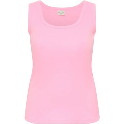 Kaffe Curve Kccarina Tank Top XL PINK FROSTING XL Kaffe Curve Kccarina Tank Top XL PINK FROSTING XL