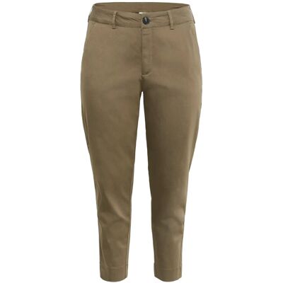 Kaffe Curve Kcleana Chino 7/8 Pants 46 MOREL 46 Kaffe Curve Kcleana Chino 7/8 Pants 46 MOREL 46
