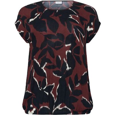 Kaffe Curve Kcami Stanley Printed 48 WINDSOR WINE/BLACK FLOWER 48 Kaffe Curve Kcami Stanley Printed 48 WINDSOR WINE/BLACK FLOWER 48