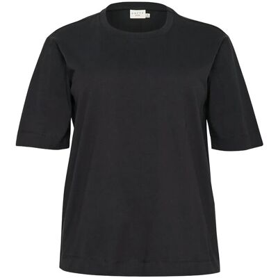 Kaffe Curve Kcmina T-Shirt S BLACK DEEP S Kaffe Curve Kcmina T-Shirt S BLACK DEEP S