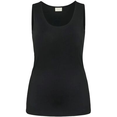 Kaffe Curve Kcerina Jersey Top L BLACK DEEP L Kaffe Curve Kcerina Jersey Top L BLACK DEEP L