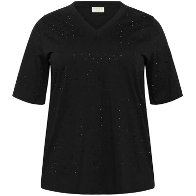 Kaffe Curve Kcphoelina T-Shirt M BLACK DEEP M Kaffe Curve Kcphoelina T-Shirt M BLACK DEEP M