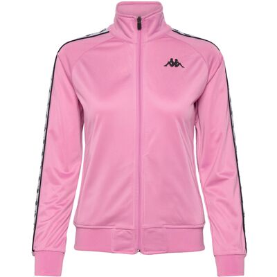 KAPPA Kw - 222 Banda Wanniston S PINK PRISM-BLACK S KAPPA Kw - 222 Banda Wanniston S PINK PRISM-BLACK S