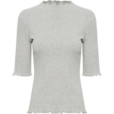 Karen By Simonsen Candacekb Ss Tee XXS OPAL GRAY MELANGE XXS Karen By Simonsen Candacekb Ss Tee XXS OPAL GRAY MELANGE XXS