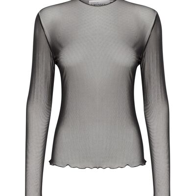 Karen By Simonsen Deshkb Ls Tee XXS METEORITE XXS Karen By Simonsen Deshkb Ls Tee XXS METEORITE XXS
