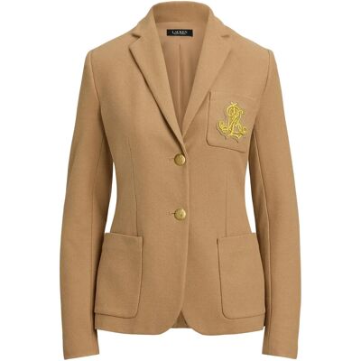 Lauren Ralph Lauren Bullion Jacquard Blazer S CLASSIC CAMEL S Lauren Ralph Lauren Bullion Jacquard Blazer S CLASSIC CAMEL S