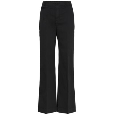 Lauren Ralph Lauren Stretch Cotton Chino Flare Pant 38 BLACK 38 Lauren Ralph Lauren Stretch Cotton Chino Flare Pant 38 BLACK 38
