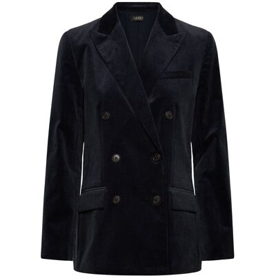 Lauren Ralph Lauren Double-Breasted Corduroy Blazer 40 LAUREN NAVY 40 Lauren Ralph Lauren Double-Breasted Corduroy Blazer 40 LAUREN NAVY 40