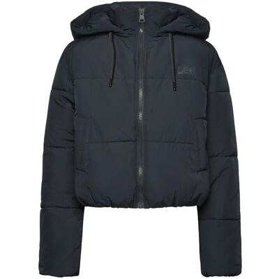Lee Jeans Hooded Puffer Jacket XL UNIONALL BLACK XL Lee Jeans Hooded Puffer Jacket XL UNIONALL BLACK XL