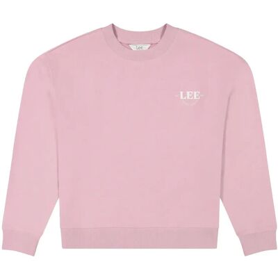 Lee Jeans Logo Crew Sws XL x 00 SOFT MAUVE XL x 00 Lee Jeans Logo Crew Sws XL x 00 SOFT MAUVE XL x 00