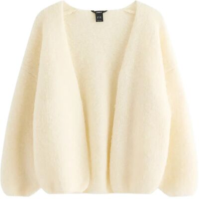 Lindex Knitted Cardigan XL/XXL LIGHT WHITE XL/XXL Lindex Knitted Cardigan XL/XXL LIGHT WHITE XL/XXL