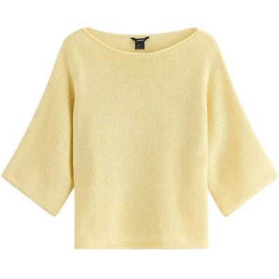 Lindex Knitted Jumper M LIGHT YELLOW M Lindex Knitted Jumper M LIGHT YELLOW M