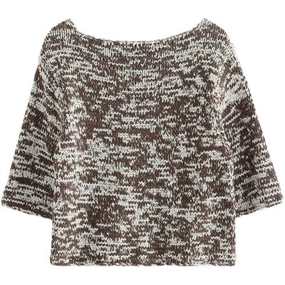 Lindex Knitted Top XS DARK DUSTY BROWN XS Lindex Knitted Top XS DARK DUSTY BROWN XS