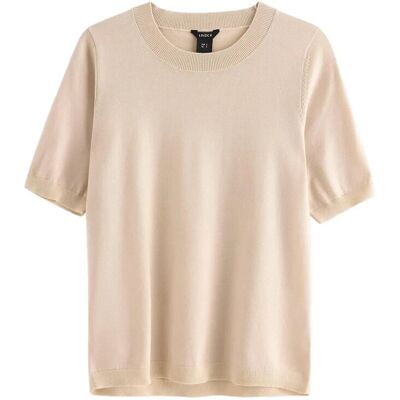 Lindex Fine-Knit Top L LIGHT BEIGE L Lindex Fine-Knit Top L LIGHT BEIGE L