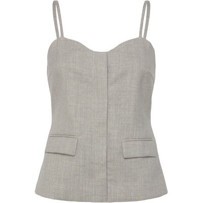 Lovechild 1979 Thalia Top 42 056 LIGHT GREY MELANGE 42 Lovechild 1979 Thalia Top 42 056 LIGHT GREY MELANGE 42