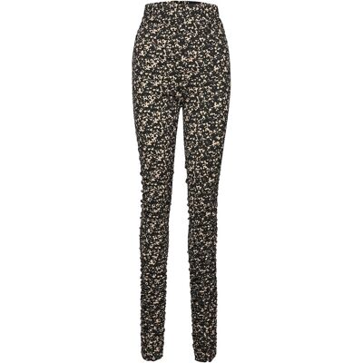 Mads Nørgaard Pollux Pisa Leggings XS PARCHMENT/BLACK XS Mads Nørgaard Pollux Pisa Leggings XS PARCHMENT/BLACK XS