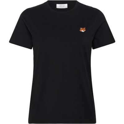 Maison Kitsune Fox Head Regular Tee-Shirt M BLACK M Maison Kitsune Fox Head Regular Tee-Shirt M BLACK M