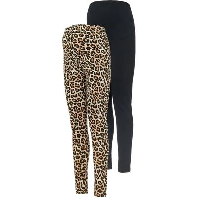 Mamalicious Mlsannie Jrs Legging 2-P M BLACK M Mamalicious Mlsannie Jrs Legging 2-P M BLACK M
