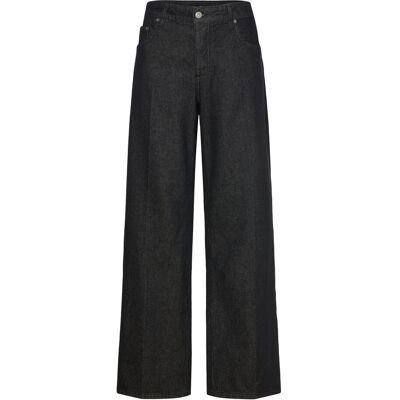 Mango Straight Low-Waist Jeans 38 BLACK 38 Mango Straight Low-Waist Jeans 38 BLACK 38
