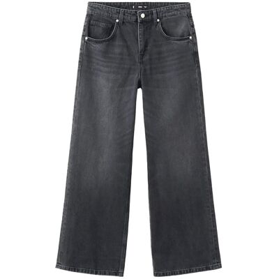 Mango Mid-Rise Straight Jeans 34 OPEN GREY 34 Mango Mid-Rise Straight Jeans 34 OPEN GREY 34