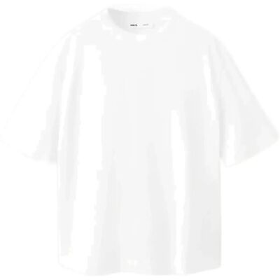 Mango Oversized Cotton T-Shirt L WHITE L Mango Oversized Cotton T-Shirt L WHITE L
