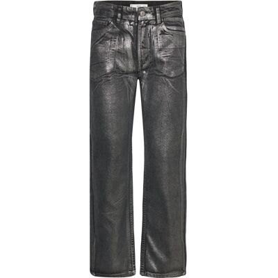 Mango Straight Foil Jeans 36 BLACK 36 Mango Straight Foil Jeans 36 BLACK 36