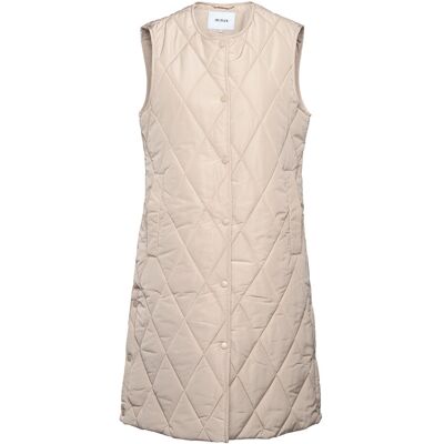 Minus Adelia Padded Vest 36 PURE CASHMERE 36 Minus Adelia Padded Vest 36 PURE CASHMERE 36