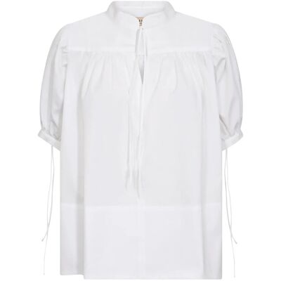 MOS MOSH Mmtarima Ss Cotton Blouse XL WHITE XL MOS MOSH Mmtarima Ss Cotton Blouse XL WHITE XL