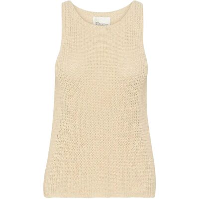 Essential Foods Divamw Knit Top XL ALMOND MILK XL Essential Foods Divamw Knit Top XL ALMOND MILK XL