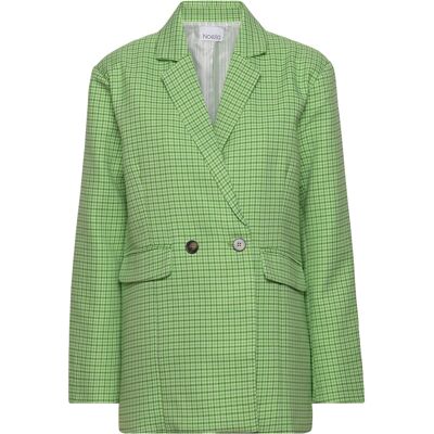Noella Mille Oversize Blazer S LIME GREEN CHECK S Noella Mille Oversize Blazer S LIME GREEN CHECK S