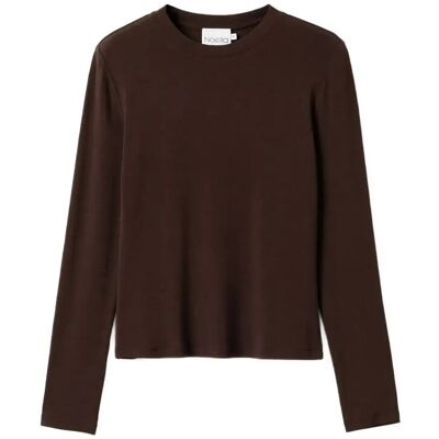 Noella Lidie Ls Top XL CHOCOLATE XL Noella Lidie Ls Top XL CHOCOLATE XL