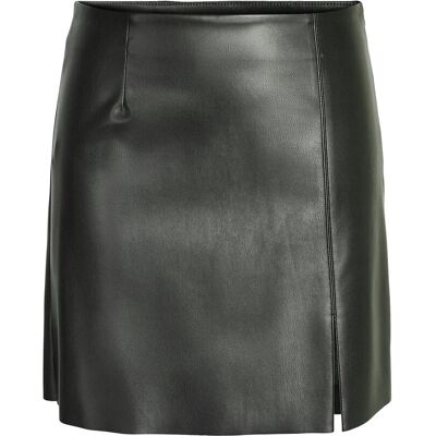 NOISY MAY Nmclara Penny Coated Hw Slit Skirt Noos M BLACK M NOISY MAY Nmclara Penny Coated Hw Slit Skirt Noos M BLACK M
