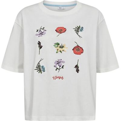 Nümph Nubelisa Boxy Tee XXL CLOUD DANCER XXL Nümph Nubelisa Boxy Tee XXL CLOUD DANCER XXL