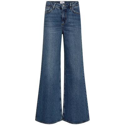 Nümph Nupisa Hr Wide Jeans S3013 38 MEDIUM BLUE DENIM 38 Nümph Nupisa Hr Wide Jeans S3013 38 MEDIUM BLUE DENIM 38