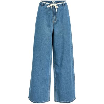 Object Objmoji Neel Mw Extra Wide Jeans 137 XS MEDIUM BLUE DENIM XS Object Objmoji Neel Mw Extra Wide Jeans 137 XS MEDIUM BLUE DENIM XS