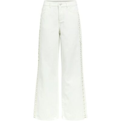 Object Objrio Trice Mw Wide Jeans 145 38 x 32 WHITE 38 x 32 Object Objrio Trice Mw Wide Jeans 145 38 x 32 WHITE 38 x 32