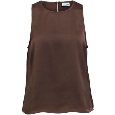 Object Objchilli Lo Tank Top E Sp 26 36 SEAL BROWN 36 Object Objchilli Lo Tank Top E Sp 26 36 SEAL BROWN 36