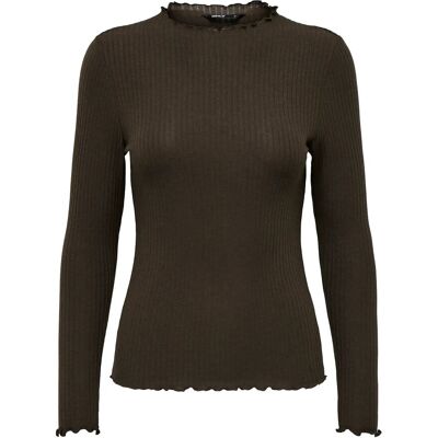 ONLY Onlemma L/S High Neck Top Noos Jrs XS DEMITASSE XS ONLY Onlemma L/S High Neck Top Noos Jrs XS DEMITASSE XS