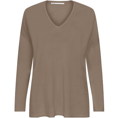 ONLY Onlamalia Ls V-Neck Cc Knt XS MALT BALL XS ONLY Onlamalia Ls V-Neck Cc Knt XS MALT BALL XS
