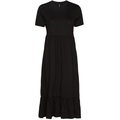 ONLY Onlmay Life S/S Peplum Calf Dress Jrs M BLACK M ONLY Onlmay Life S/S Peplum Calf Dress Jrs M BLACK M