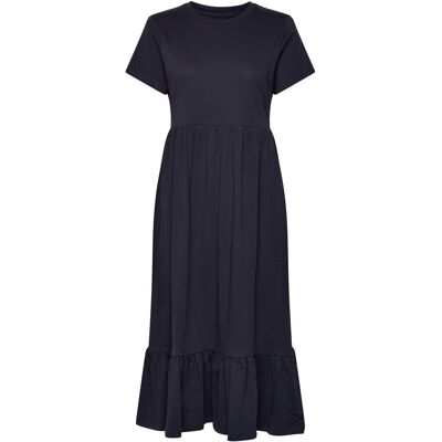 ONLY Onlmay Life S/S Peplum Calf Dress Jrs S NIGHT SKY S ONLY Onlmay Life S/S Peplum Calf Dress Jrs S NIGHT SKY S