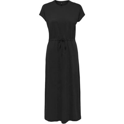 ONLY Onlmay Life S/S Midi Dress Box Jrs S BLACK S ONLY Onlmay Life S/S Midi Dress Box Jrs S BLACK S