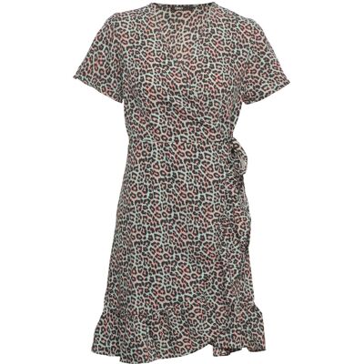 ONLY Onlcody S/S Wrap Dress Cs Ptm XS BERYL GREEN XS ONLY Onlcody S/S Wrap Dress Cs Ptm XS BERYL GREEN XS