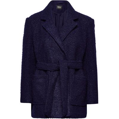 ONLY Onldana Fame Wrap Coat Otw XS EVENING BLUE XS ONLY Onldana Fame Wrap Coat Otw XS EVENING BLUE XS